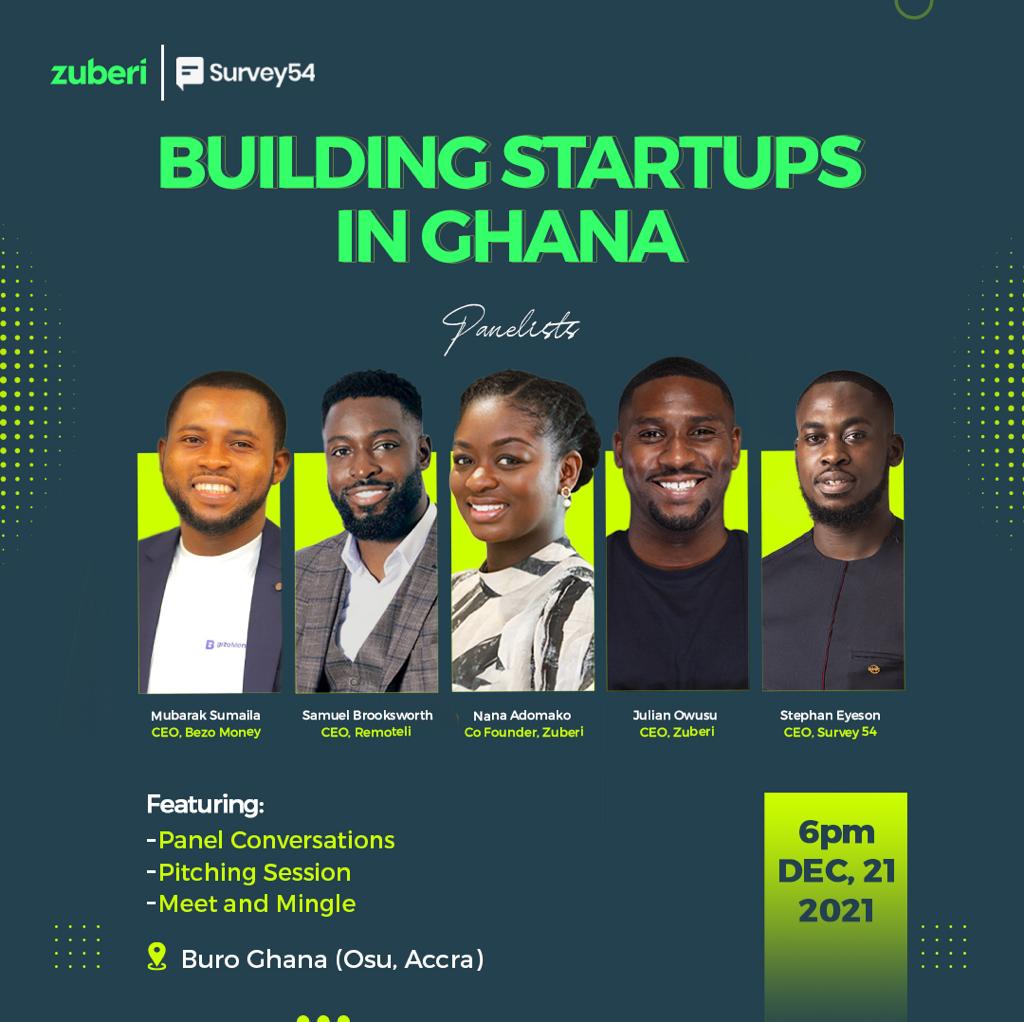 5 Reasons Why You Should Attend “Building Startups in Ghana” this December