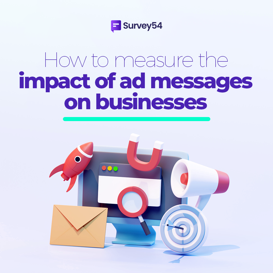 How to measure the effectiveness of ad messages on businesses